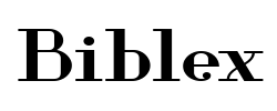 ​​Biblex - logo